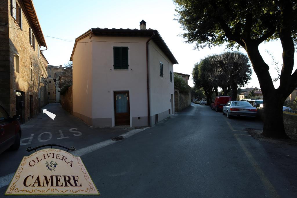 Oliviera Camere Pienza Eksteriør bilde
