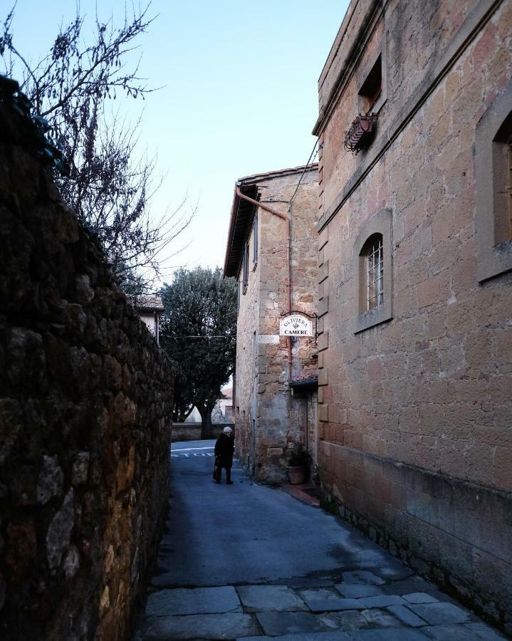 Oliviera Camere Pienza Eksteriør bilde